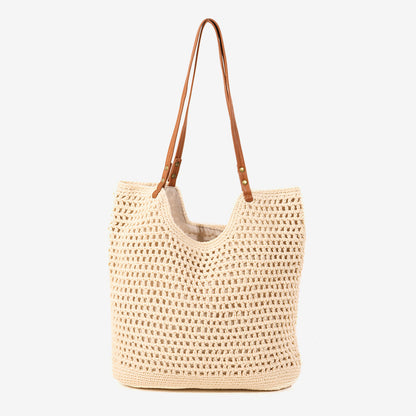 Baggie -  Casual Large Capacity Cotton Knitted Bag