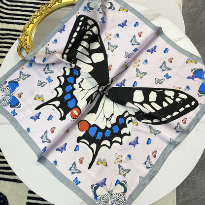 Scarvii - Vivid Butterfly Pattern Scarf