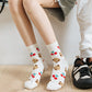 Rufia Cotton Socks for Women | 5 Pairs | Smile and Bear Pattern | Cute and Fashionable