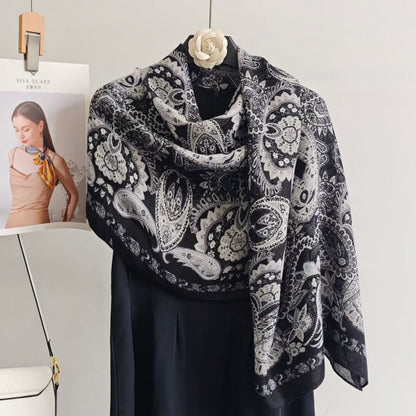 Scarvii - Paisley Floral Medallion Scarf