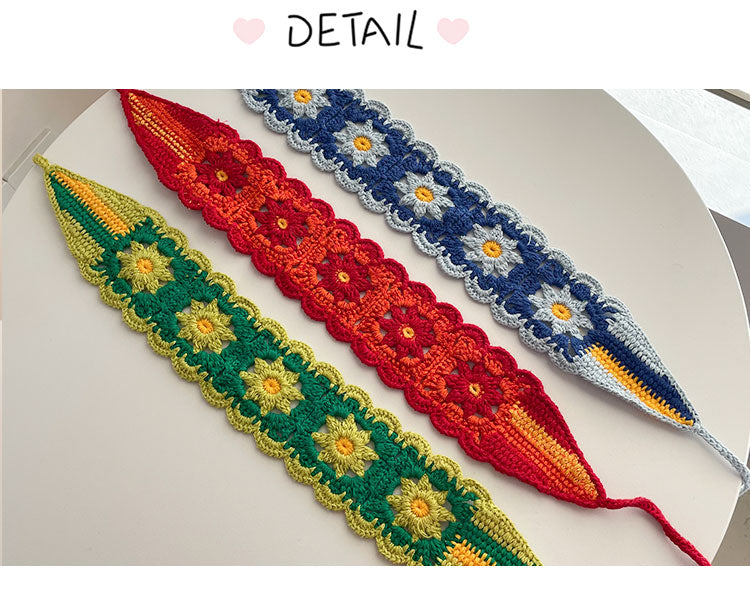 Handmade Crochet Flower Hairband - Summer's Perfect Accessory