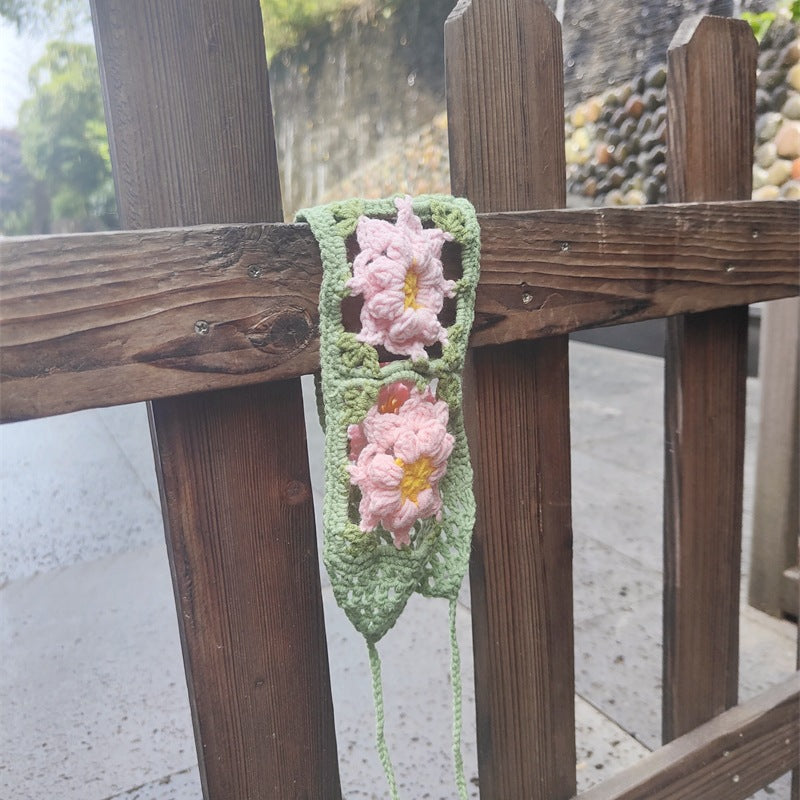 Handmade Crochet Daisy Hairband