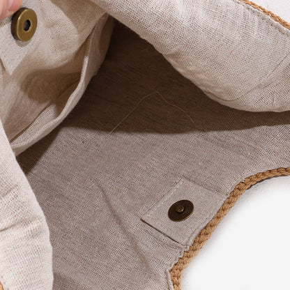 Cosbai -  Casual Large Capacity Knitted Bag