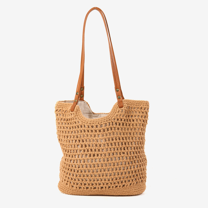 Baggie -  Casual Large Capacity Cotton Knitted Bag