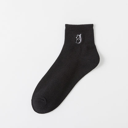 Rufia - Line Art Cat Crew Socks product image 9