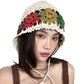 Handmade Crochet Flower Hat