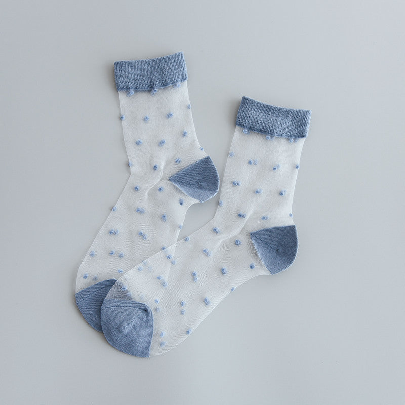 Rufia - Polka Dot Sheer Socks