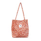 Printed Corduroy Canvas Tote Bag
