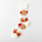 Rufia - Adorable Embroidered Sheer Socks