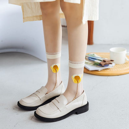 Rufia - 6 Pairs Tulip Summer Socks