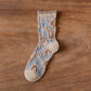Rufia - Bohemian Embossed Floral Socks