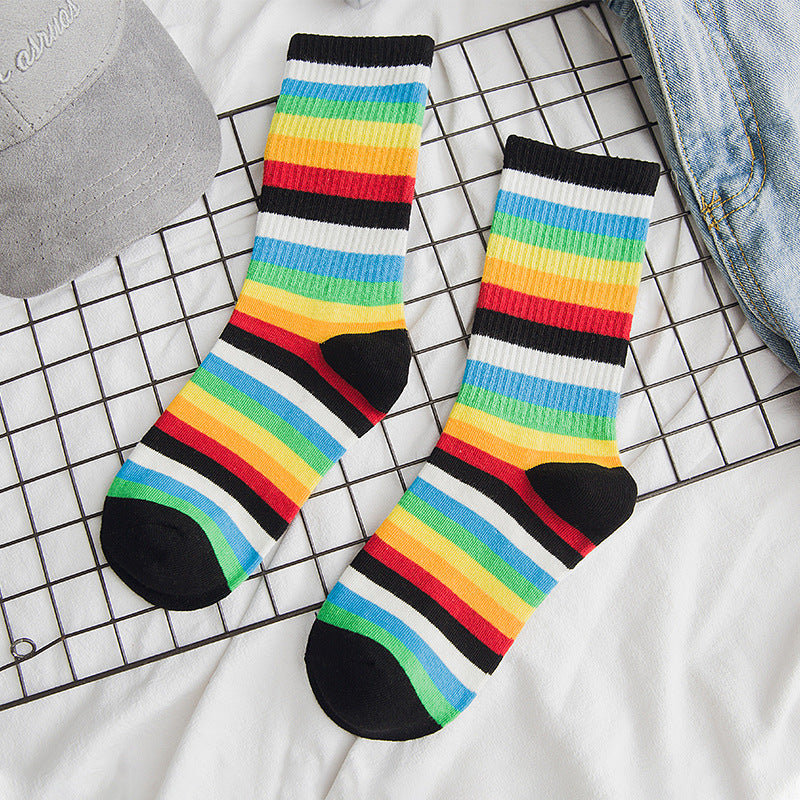 Rufia - Rainbow Color Summer Socks