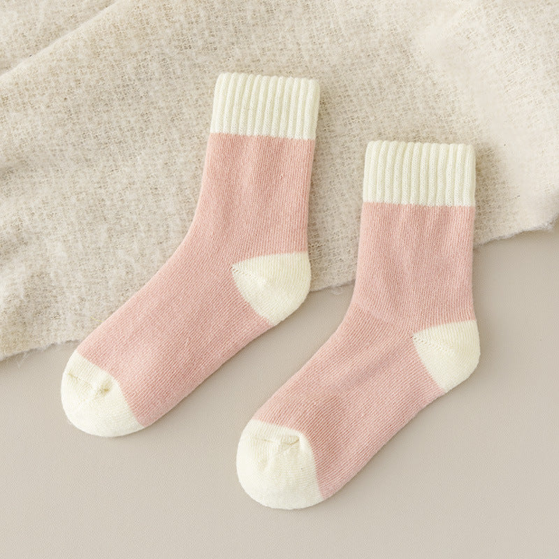 Rufia - Soft Creamy Tone Everyday Crew Socks
