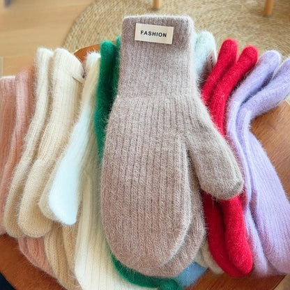 Gloving - FASHION Cuff Label Mittens