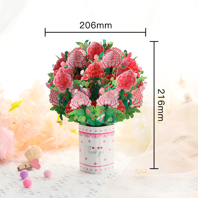 Cardoi - 3D Bouquet Card for Mother's Day