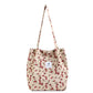 Printed Corduroy Canvas Tote Bag