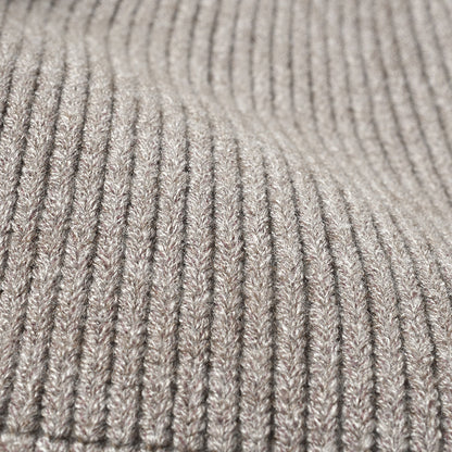 Navy classic solid ribbed cuffed beanie product view
