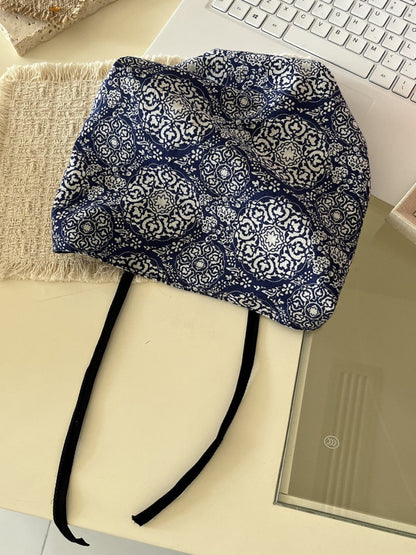 Haila Patchwork Print Bonnet Hat product image