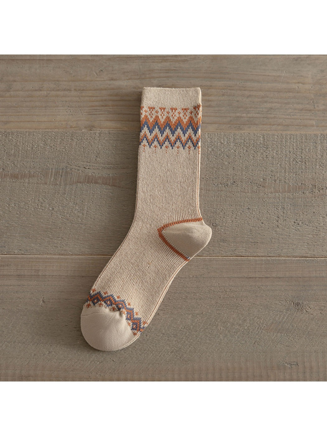 Rufia - Classic Plaid Winter Socks with Schoolgirl Style