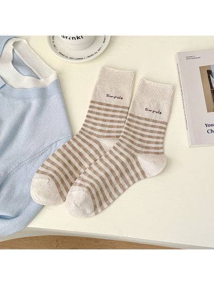 Rufia - Fine Stripe Crew Socks product image 6