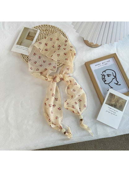 Scarvii - Retro Delicate Bloom Fashion Scarf
