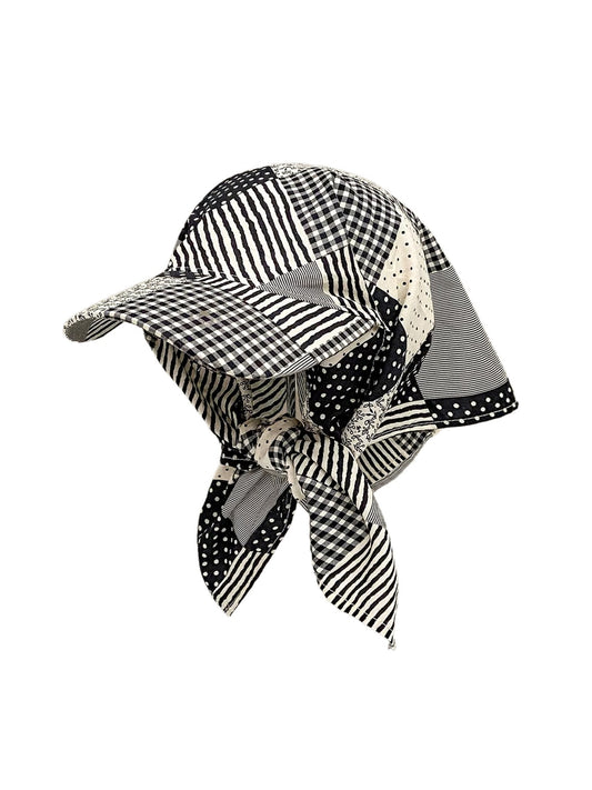 Haila Patchwork Print Headscarf Cap product image