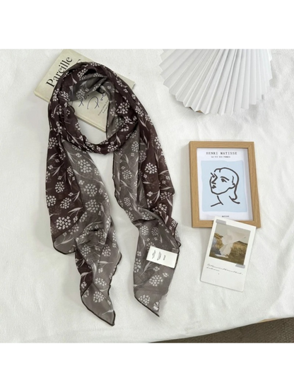 Scarvii - Patterned Long Rectangular Scarf