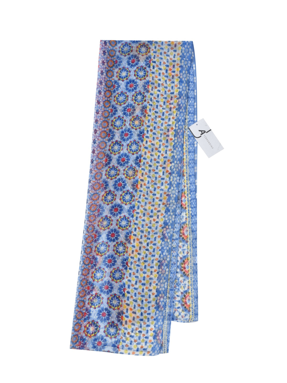 Scarvii - Boho Flowy Thin Scarf - Soft & Breathable