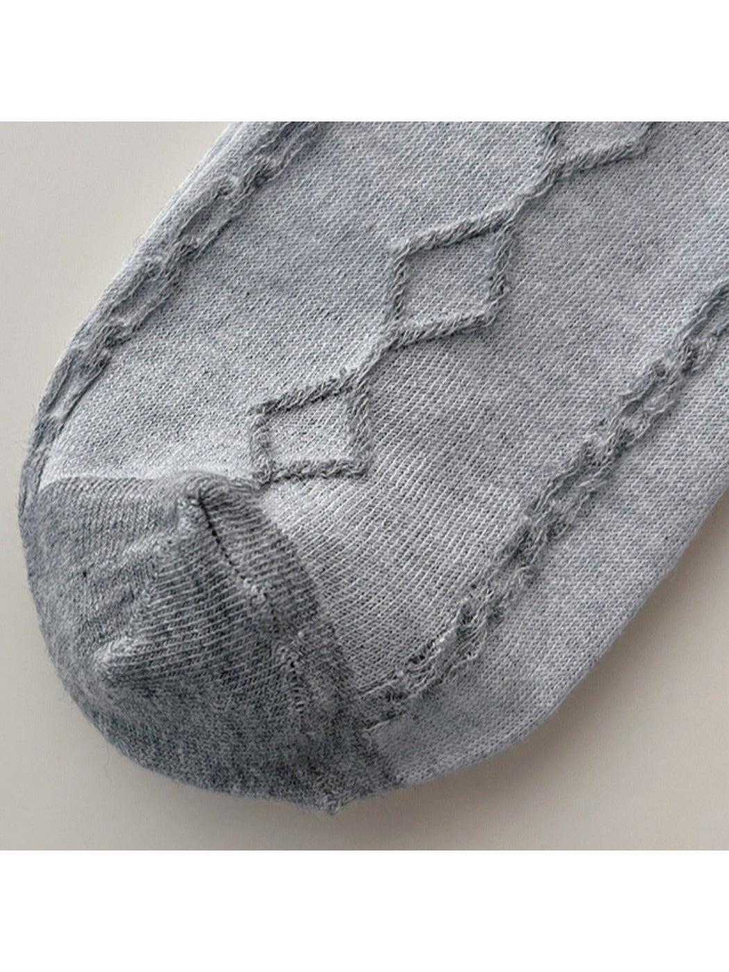 Rufia - Retro Simple Argyle Patchwork Mid-Calf Socks