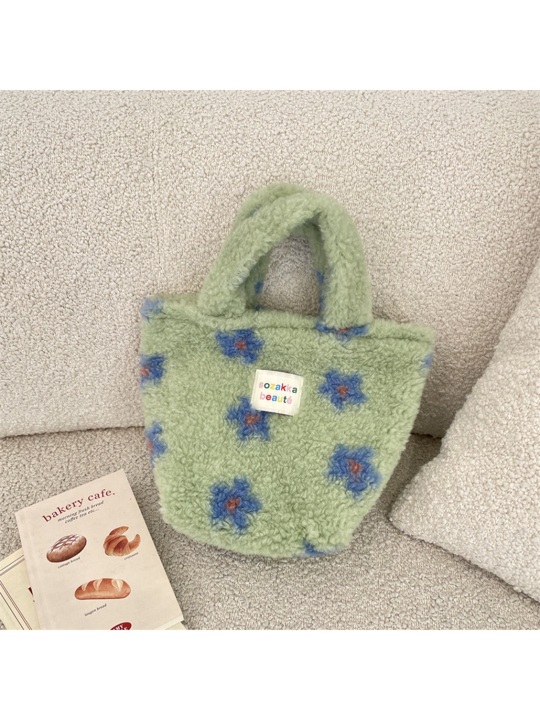 Cosbai - Mini Soft Textured Tote Bag