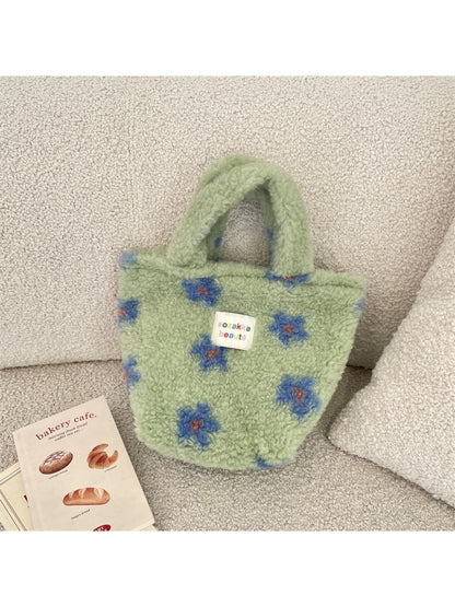 Cosbai - Mini Soft Textured Tote Bag
