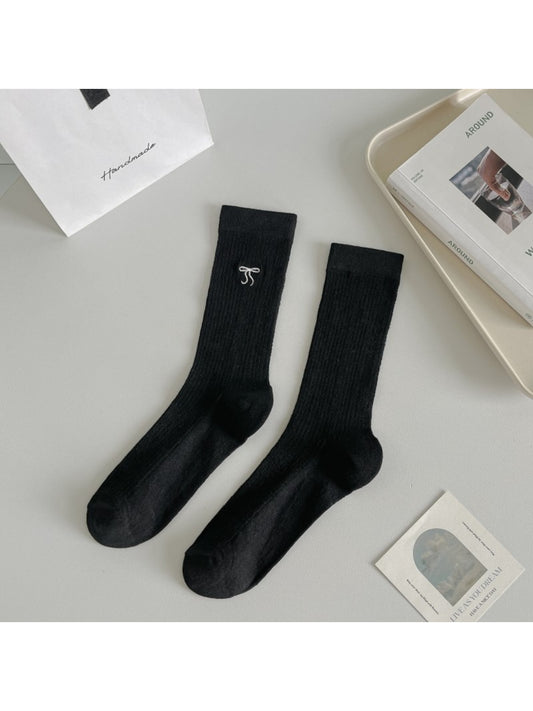 Rufia - Soft Ribbed Basic Crew Socks product image 2