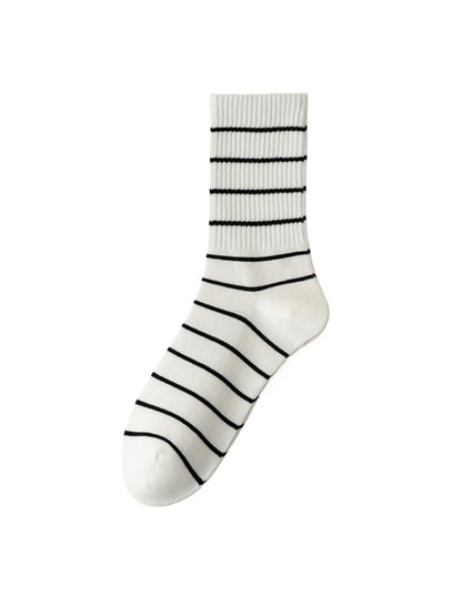Rufia - Women's Striped Mid-Calf Socks