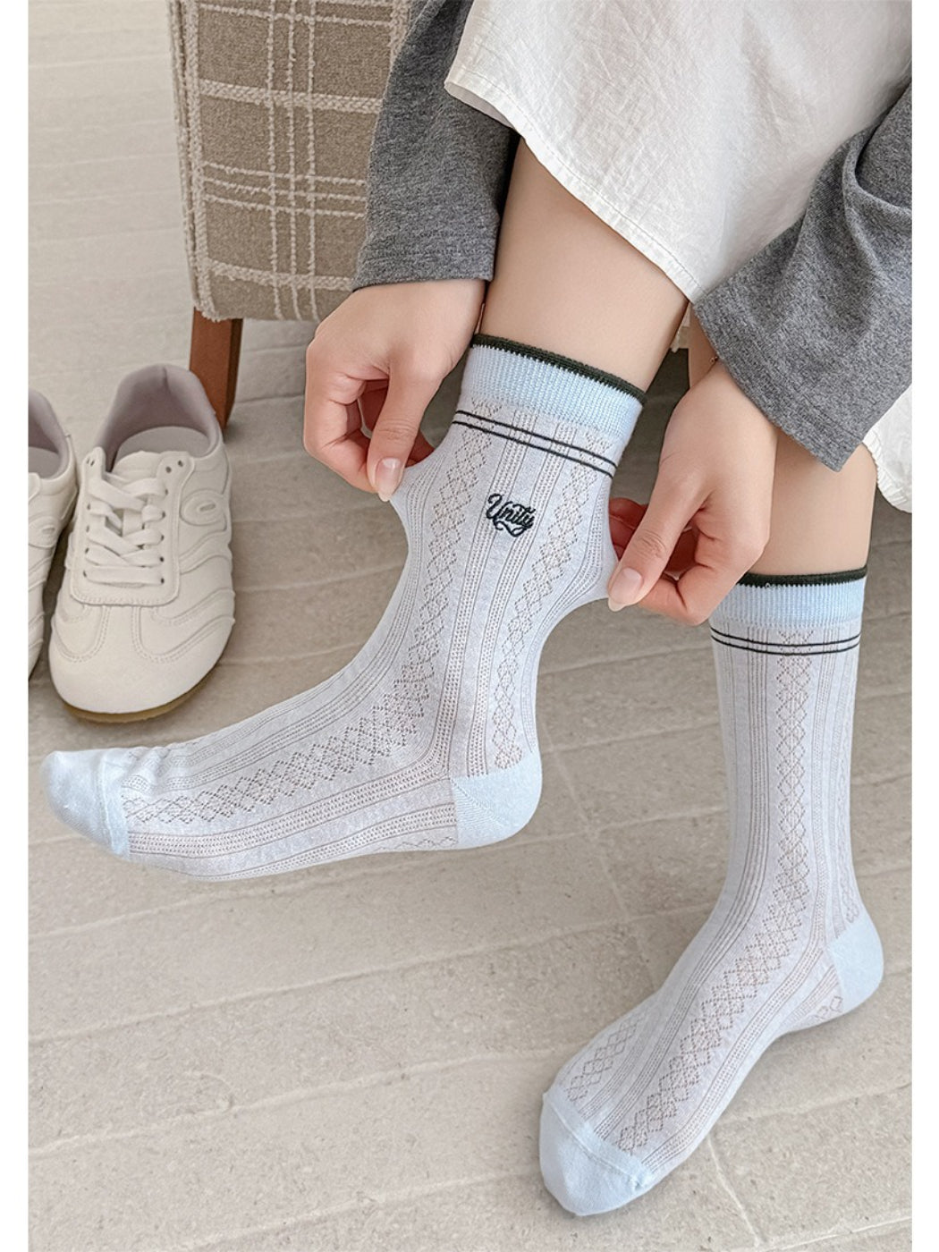 Rufia - Classic Color Edge Crew Socks product image 7