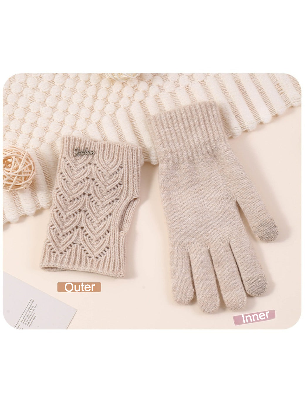 Gloving - Double Layer Pattern Gloves