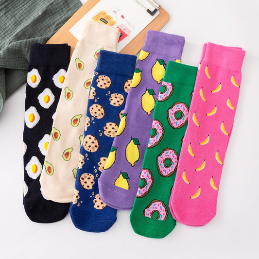 Rufia - Food Pattern Socks