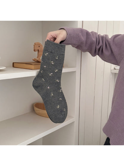 Rufia - Everyday Floral Knit Crew Socks product image 5