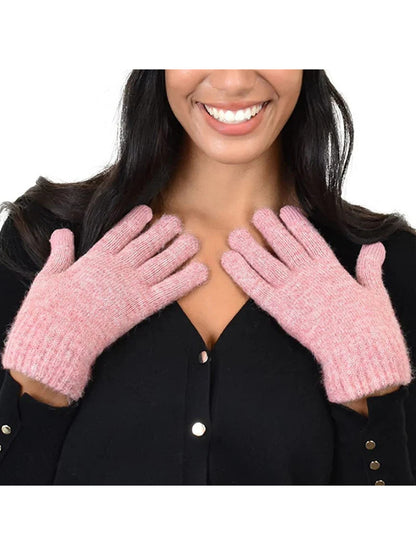 Gloving - Solid Knit Touchscreen Winter Gloves
