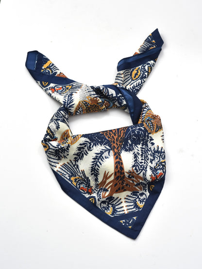 Scarvii -  Botanical Floral Square Scarf