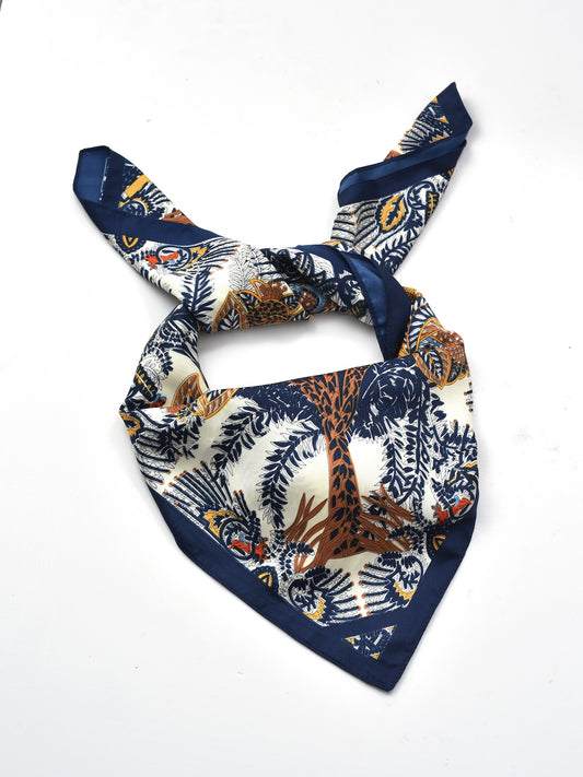 Scarvii -  Botanical Floral Square Scarf
