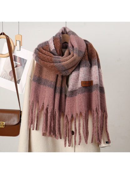 Scarvii - Maillard Winter Tassel Scarf