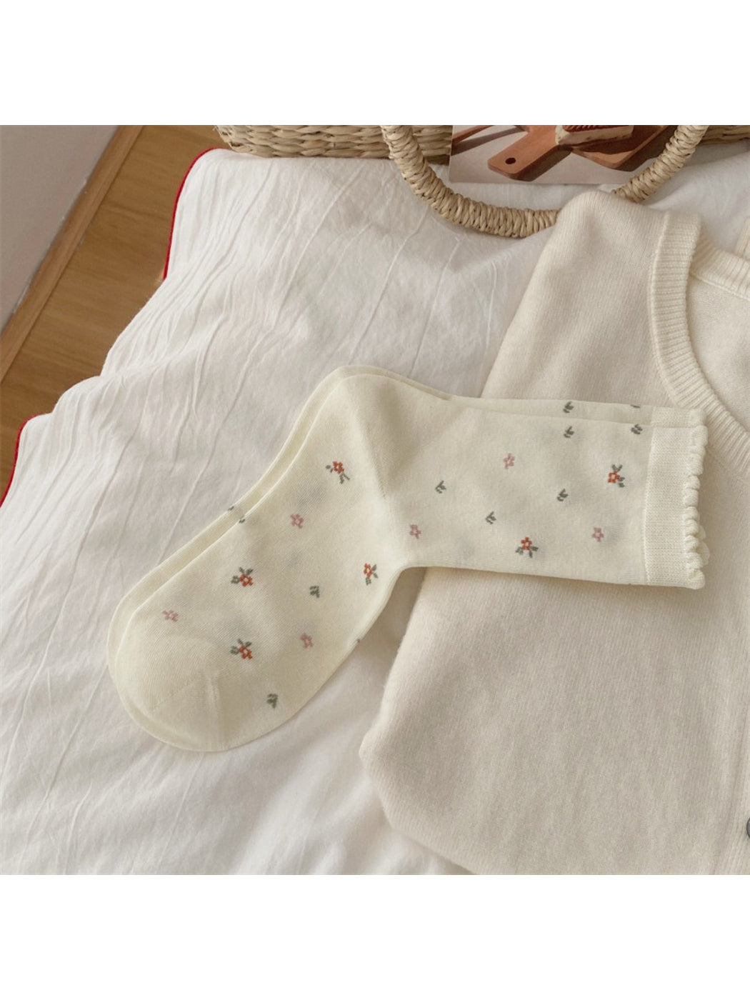 Rufia - Soft Patterned Everyday Crew Socks