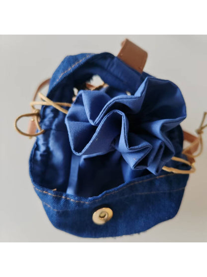 Cosbai - Open Weave Summer Bucket Bag - image 4