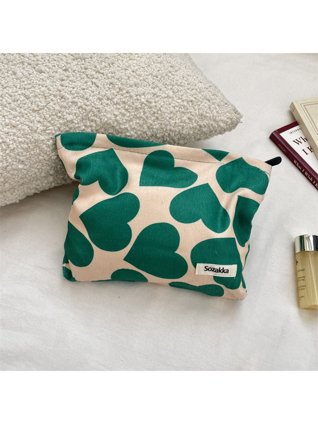Cosbai - Printed Everyday Cosmetic Pouch
