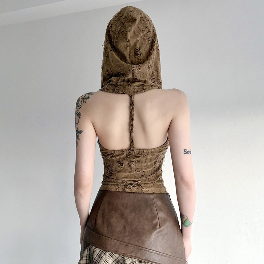 Vesty - Wasteland Hood Cami - Industrial Edge