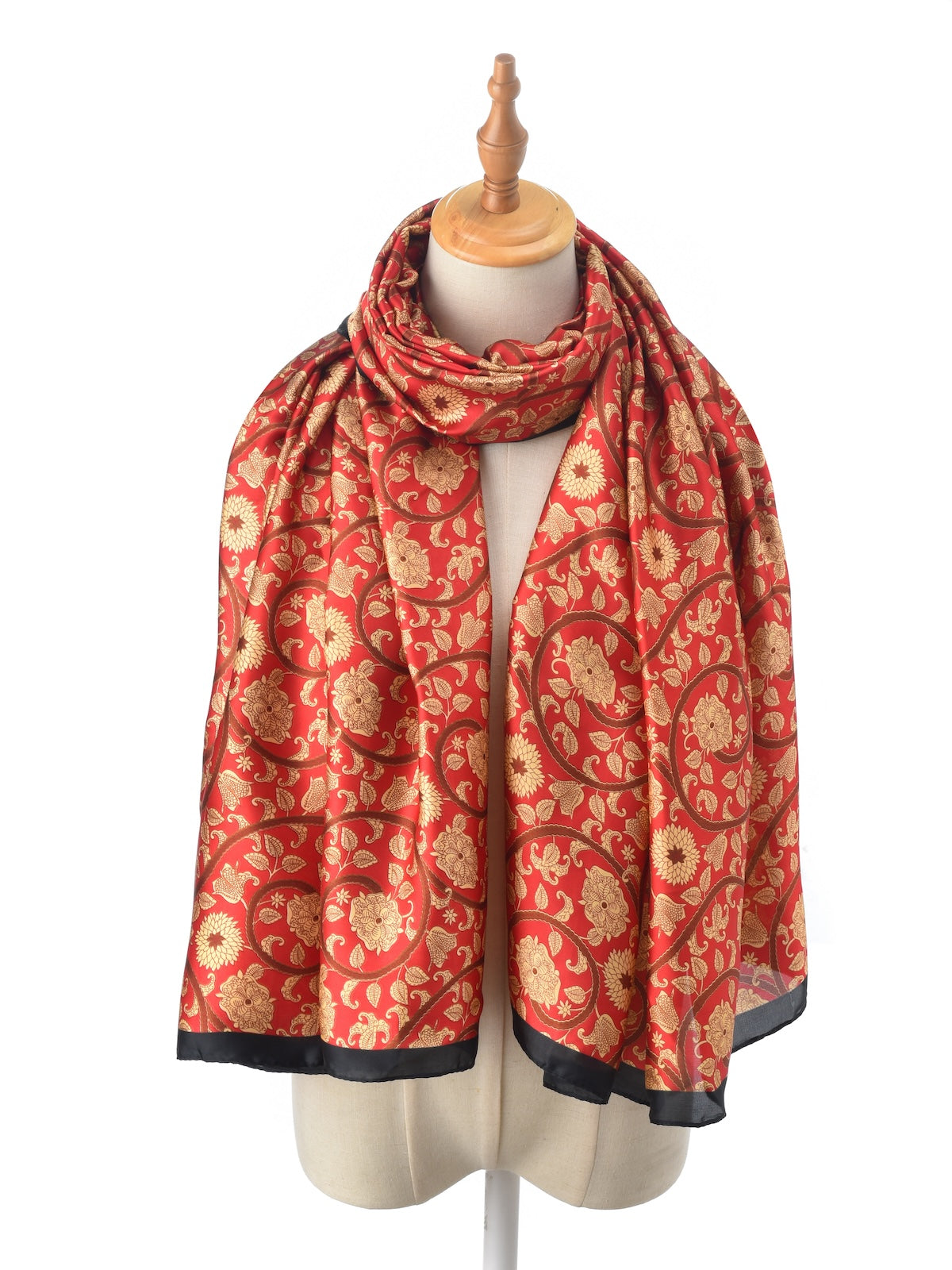 Scarvii – Floral Vine Long Scarf