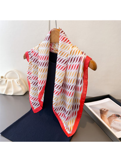 Scarvii Wave Geo Square Scarf