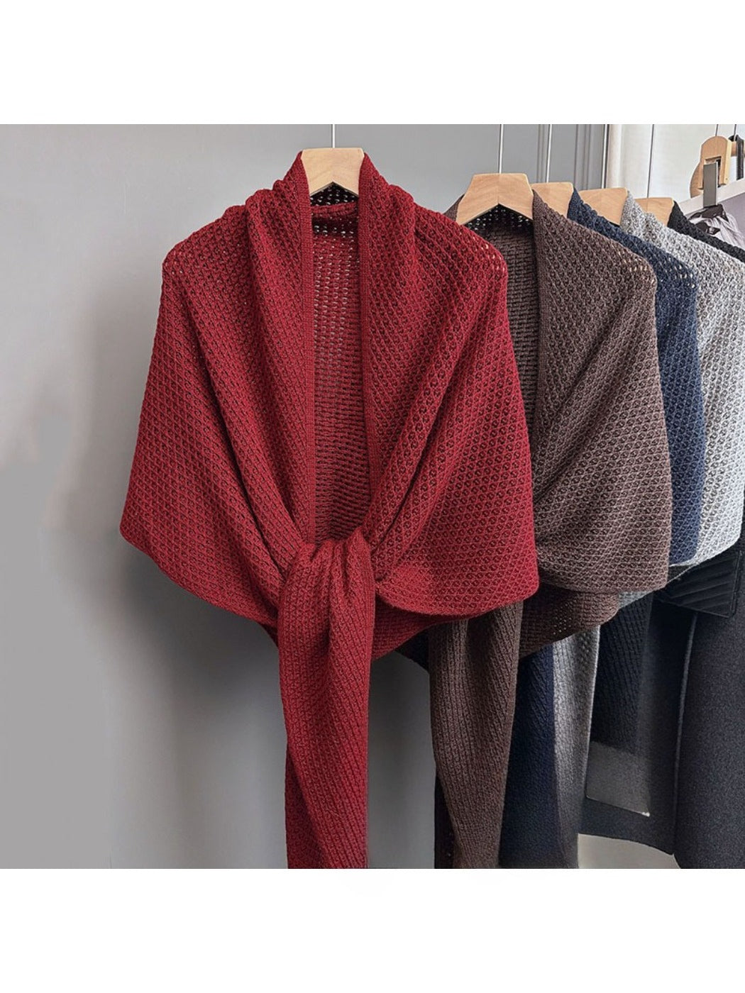 Scarvii - Cozy Open-Weave Winter Wrap