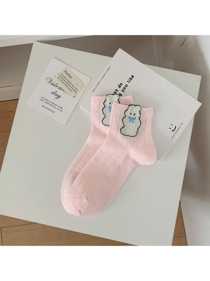 Rufia - Sweet Animal Ribbed Crew Socks product image 8