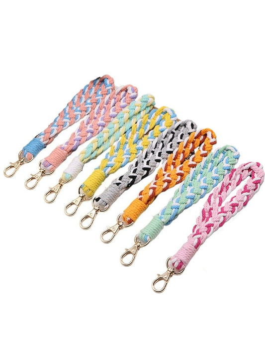 Koco Colorful Braided Keychain & Wristlet Phone Lanyard main product view